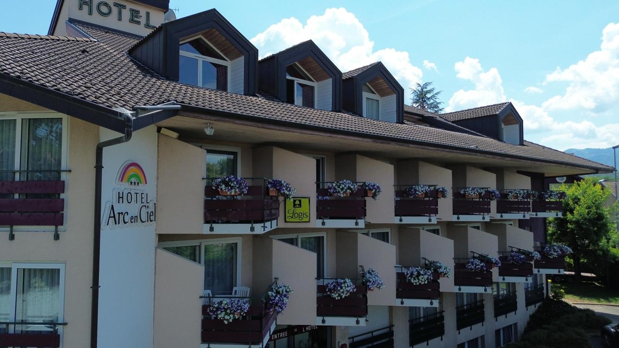 Logis Hotel Arc En Ciel Thonon-les-Bains Eksteriør billede