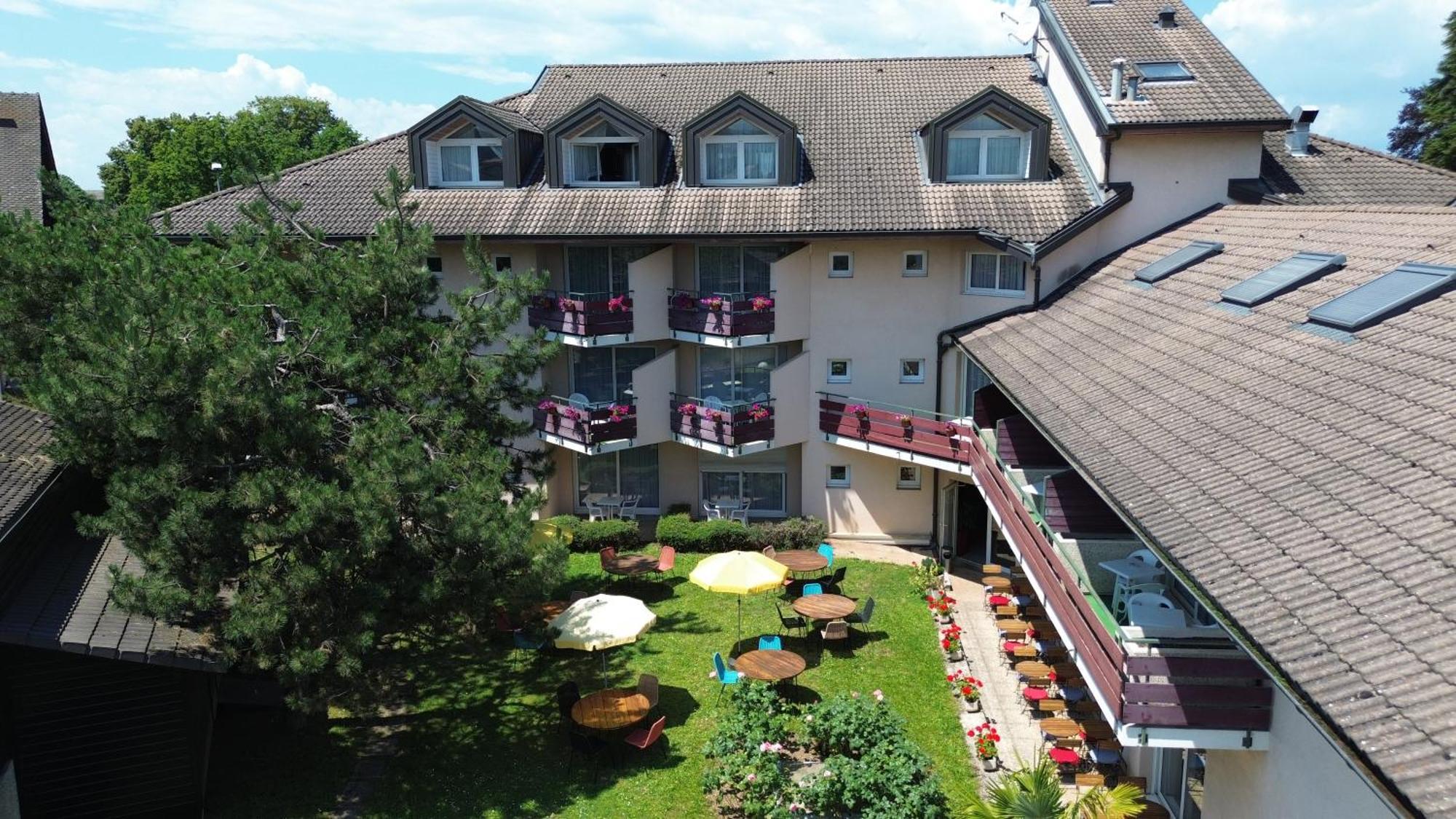 Logis Hotel Arc En Ciel Thonon-les-Bains Eksteriør billede