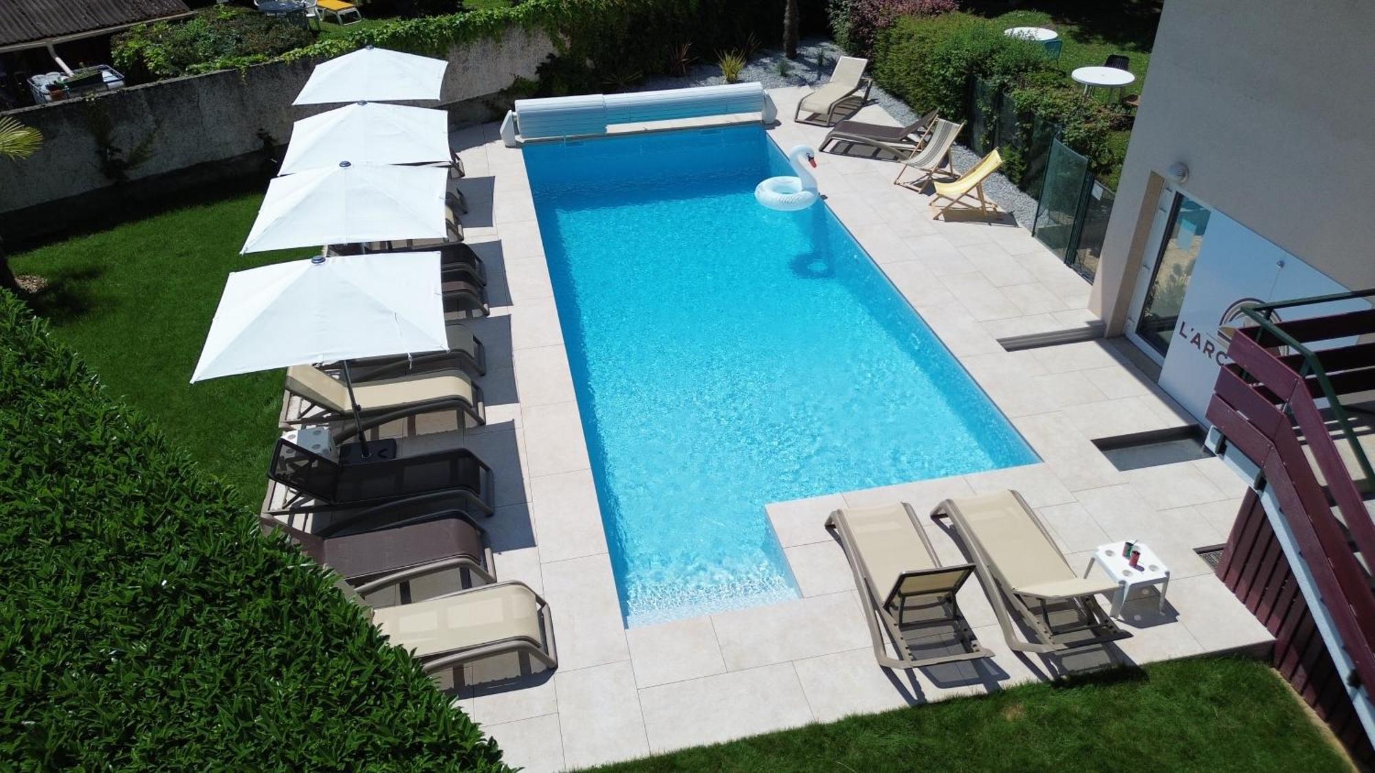 Logis Hotel Arc En Ciel Thonon-les-Bains Eksteriør billede