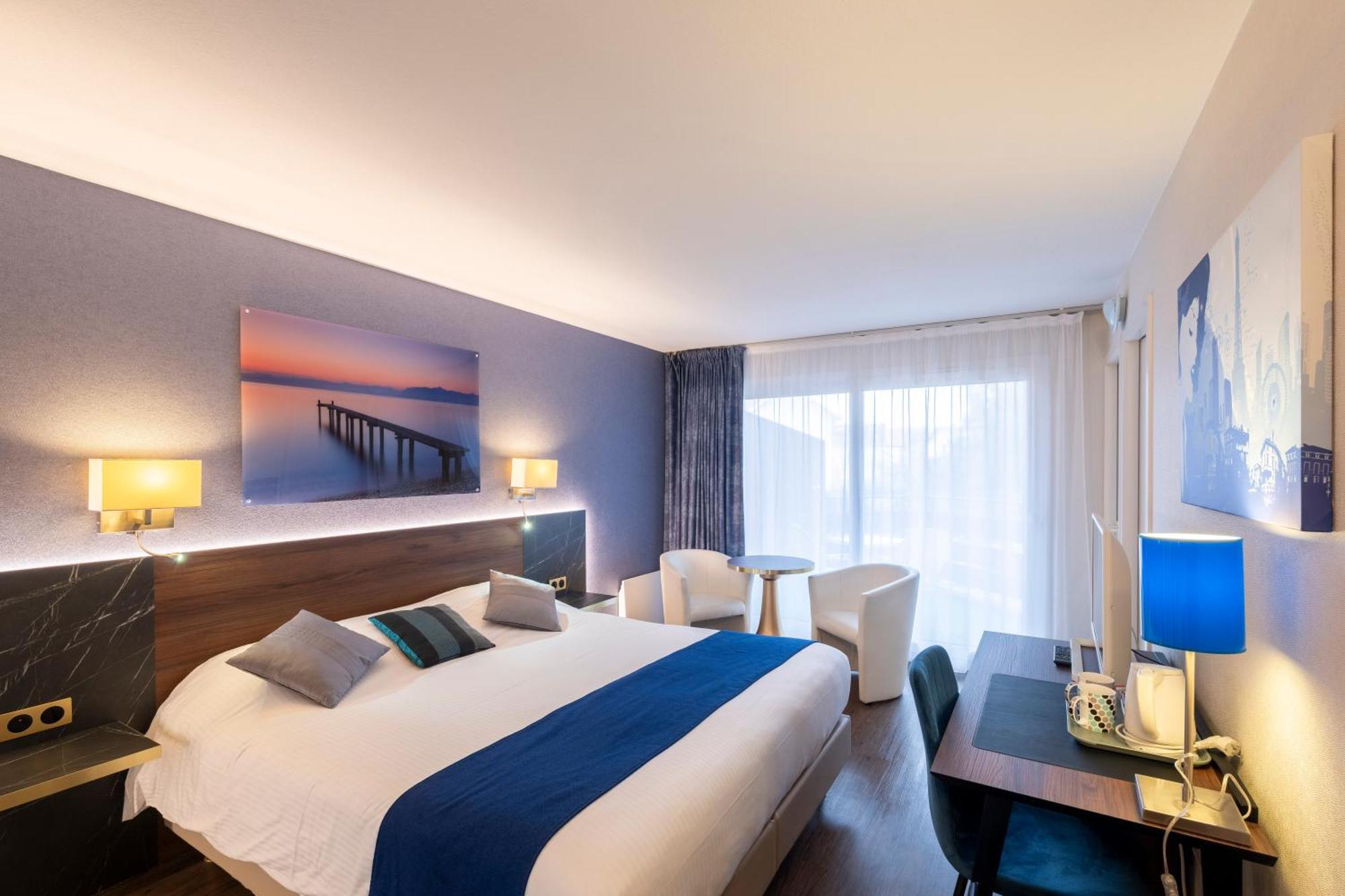 Logis Hotel Arc En Ciel Thonon-les-Bains Eksteriør billede