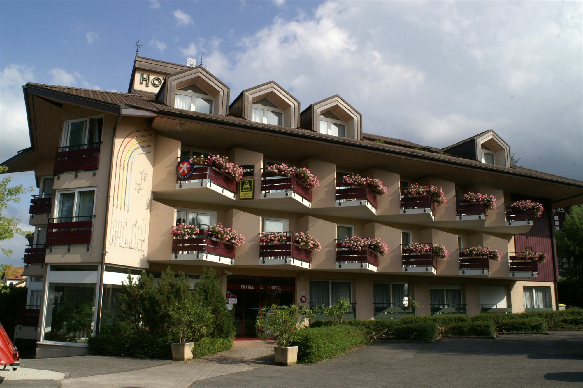 Logis Hotel Arc En Ciel Thonon-les-Bains Eksteriør billede
